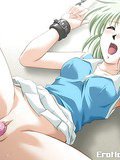 Petite anime babe slurping a fat cock for facial cream