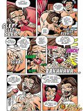 Big titted comics slut getting slit fucked and facialized by a huge schlong