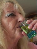 Drinking and fucking with granny