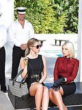 2 amazing hot ass mini skirt babes fucked at a funeral against the wall hot sex samantha saint