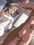 Petite anime babe getting boobs teased